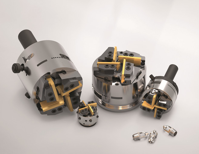 Axial thread cutting head